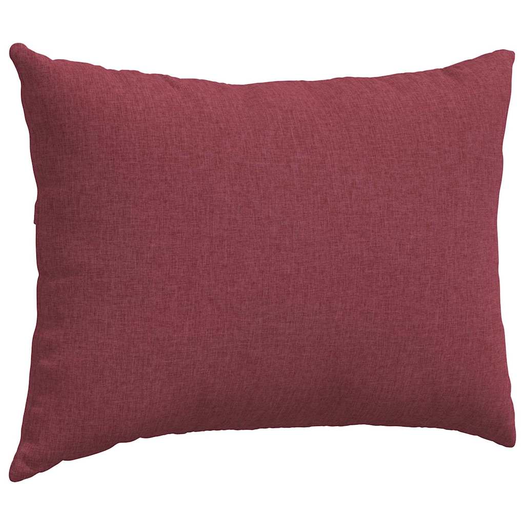 Sofa Pillows 2 pcs Wine Red 70 x 50 cm Fabric
